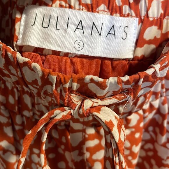 Rust Orange Leopard Print Skirt - Picture 8 of 12